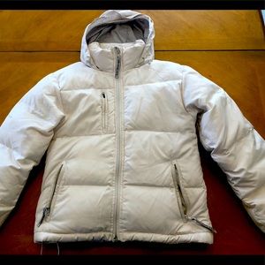 Obermeyer White Puffer Jacket